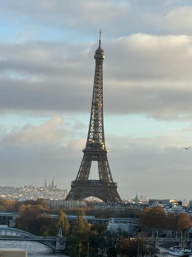 Appartement Vue Tour Eiffel Paris 16 Eme Dış mekan fotoğraf