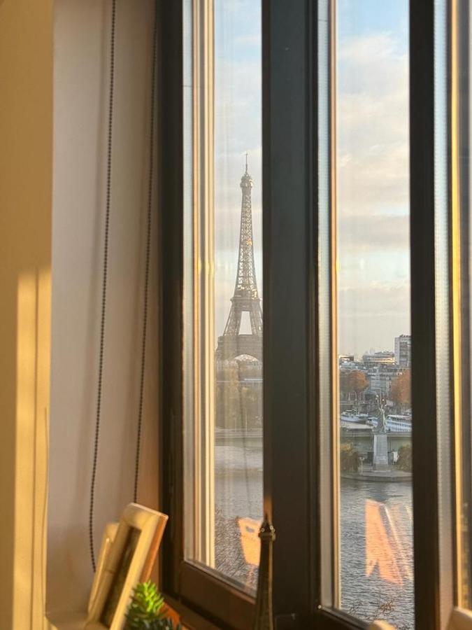 Appartement Vue Tour Eiffel Paris 16 Eme Dış mekan fotoğraf