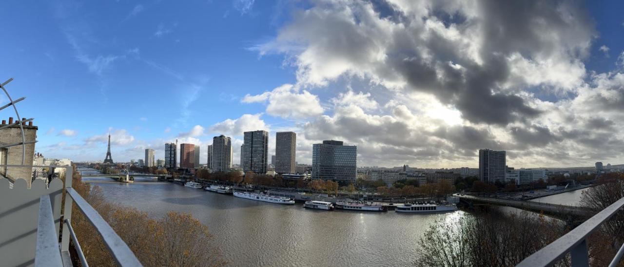 Appartement Vue Tour Eiffel Paris 16 Eme Dış mekan fotoğraf