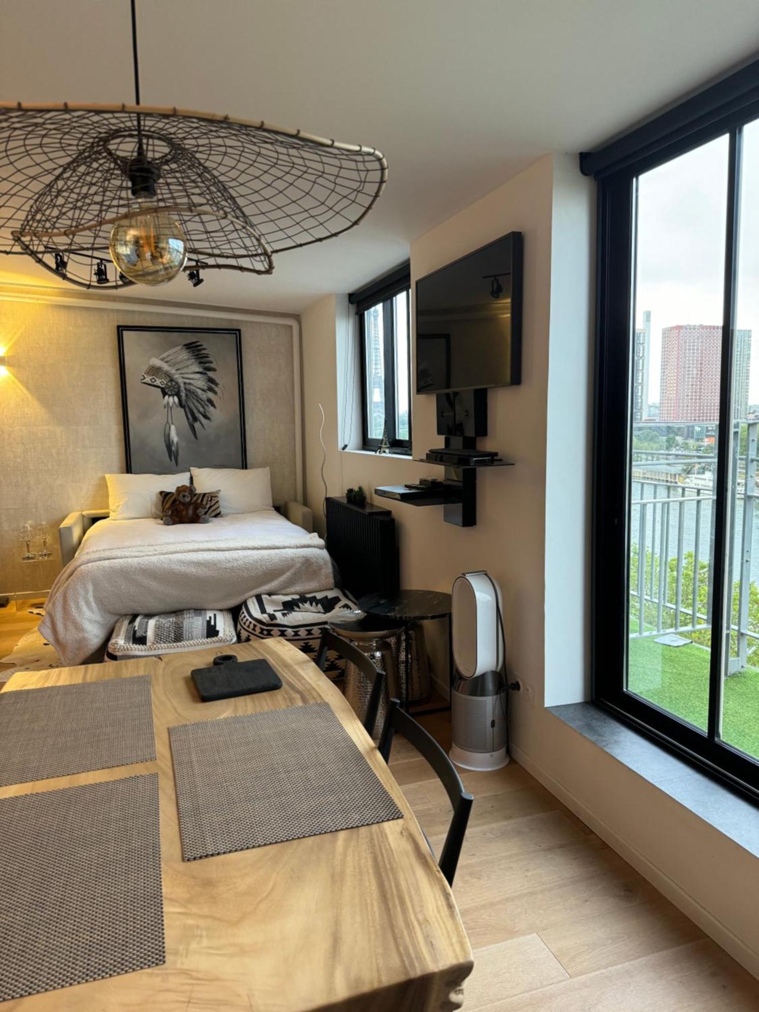 Appartement Vue Tour Eiffel Paris 16 Eme Dış mekan fotoğraf